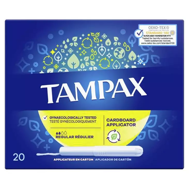 Tampax regular tamponi asettimella 20 kpl - Henkilökohtainen hygienia - 4015400362920 - 1