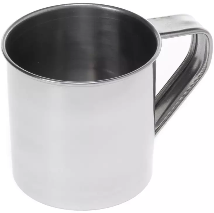 teräksinen kahvikuppi 3dl maku - Mukit, lasit, lautaset ja muut astiat - 6410411828690 - 1