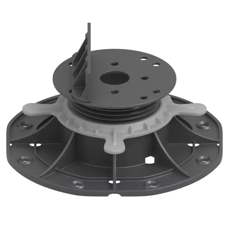 pyöreä terassijalka säädettävä - Terassitolpat ja terassijalat - 5905669599580 - 1