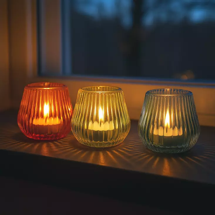 Raidallinen tuikkukippo - Kynttilänjalat ja tuikkukipot - 8721037005890 - 1