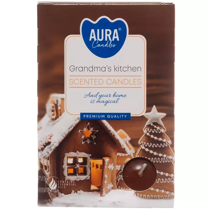 Tuoksulämpökynttilä grandmas kitchen 6 kpl - Tuoksukynttilät - 5906927015880 - 1