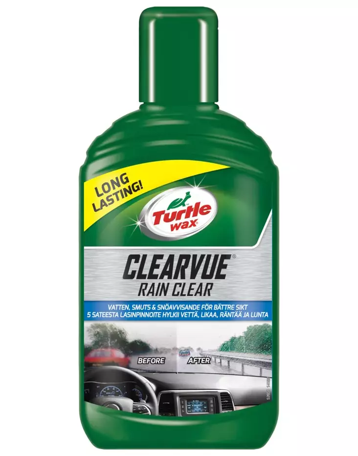 TurtleWax ClearVue Rain Clear - Auton lasinpesunesteet - 5010322748950 - 1