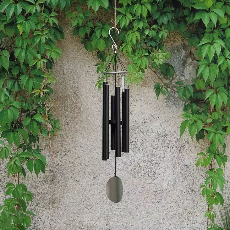 tuulikello aureole tunes 71 cm musta - Terassin sisustus ja muut pihakoristeet - 6410416050140 - 1