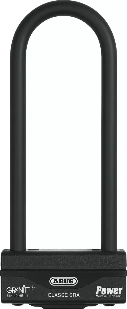 U-lukko ABUS Granit Power XPlus 58/140HBIII260 - Pienkoneen lukot ja -tarvike - 4003318328640 - 2