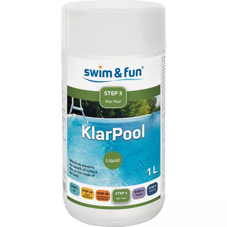 uima-altaan levänestoaine klarpool - Uima-altaat ja allastarvikkeet - 5704841017160 - 2