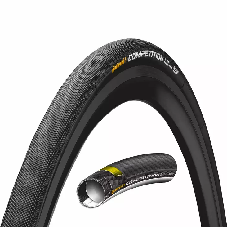 Ulkorengas 28" Continental Competition 22mm musta - Polkupyörän ulkorenkaat 29", 28" ja 26" - 4019238334760 - 1