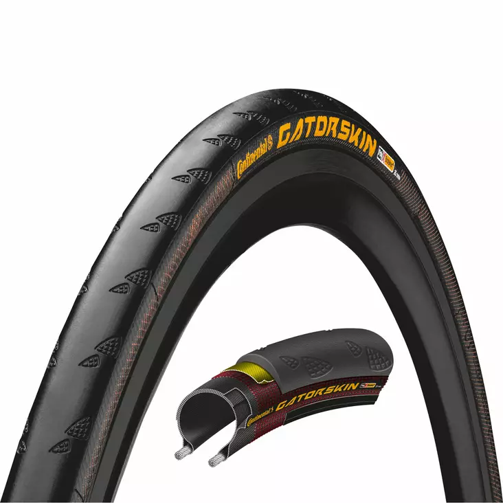 Ulkorengas 28" CONTINENTAL GatorSkin 28-622 musta - Polkupyörän ulkorenkaat 29", 28" ja 26" - 4019238581430 - 1