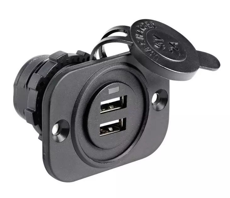 usb 12v 24v - Veneen sähkötarvikkeet - 8033137038150 - 2