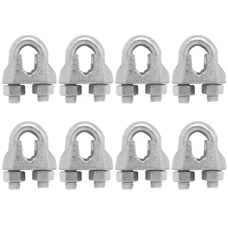 teräksinen vaijerilukko 3mm vaijerille - Vaijerin kiinnitystarvikkeet - 7393347599270 - 1