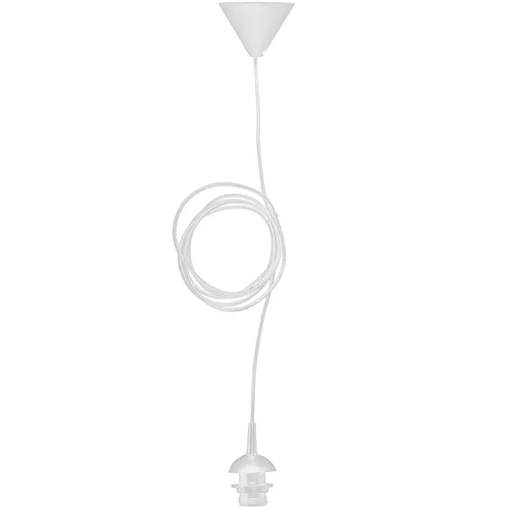 Valaisinjohto, ripustusjohto e27 - Valaisinpistorasiat ja kattopistokkeet - 6438140866110 - 1