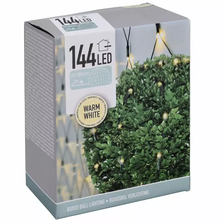 Valohuppu 120cm 144led - Kuusenvalosarjat ja valoverkot - 8719202259230 - 1