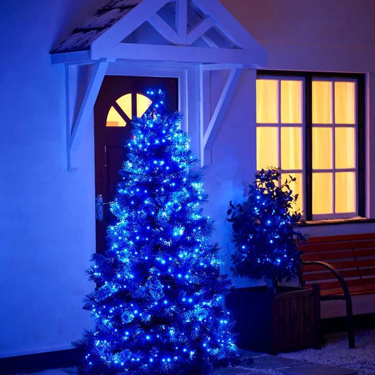 mini led valonauha sininen - Valoketjut ulko- ja sisäkäyttöön - 6410413106130 - 1