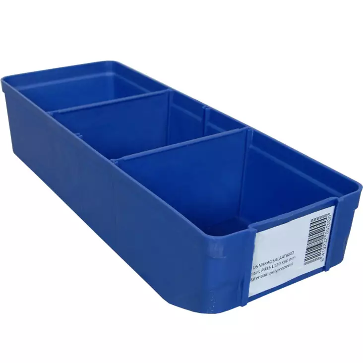 Varaosalaatikko 335x125x80mm pientavaran säilytykseen - Säilytyslokerot ja lokerikot - 6419232052000 - 1