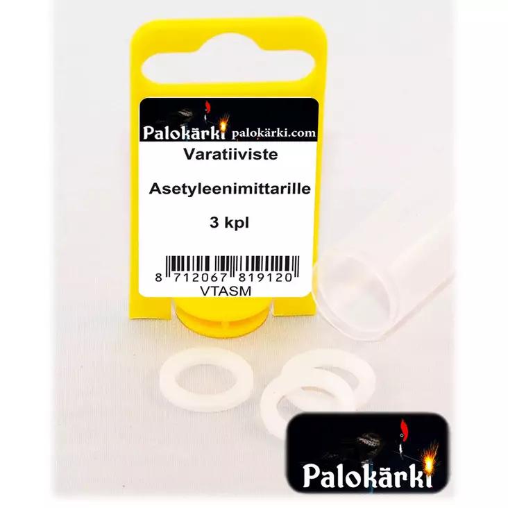 varatiivisteet kaasuvirtausmittarille asetyleeni - Hitsauskaasut ja kaasumittarit - 8712067819120 - 1