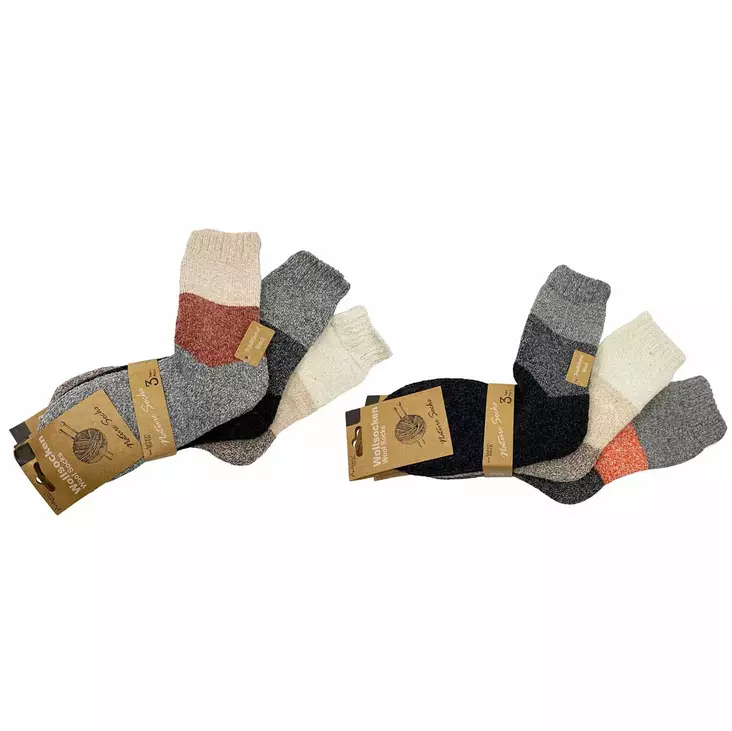 Villasukat raidalliset - Sukat ja vyöt - 6438471292220 - 1