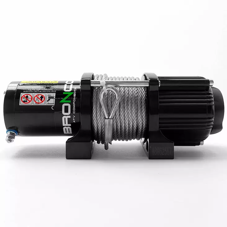 bronco vaijerivinssi mönkijään 12V 2040kg - Mönkijän vinssit - 6438235073850 - 1