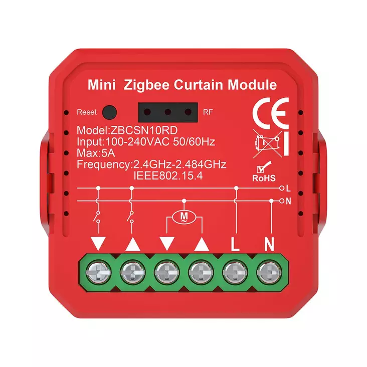 Zigbee wifi moduuli rullaverhoille ja sälekaihtimille - Sähkökytkimet ja himmentimet - 5412810452200 - 1