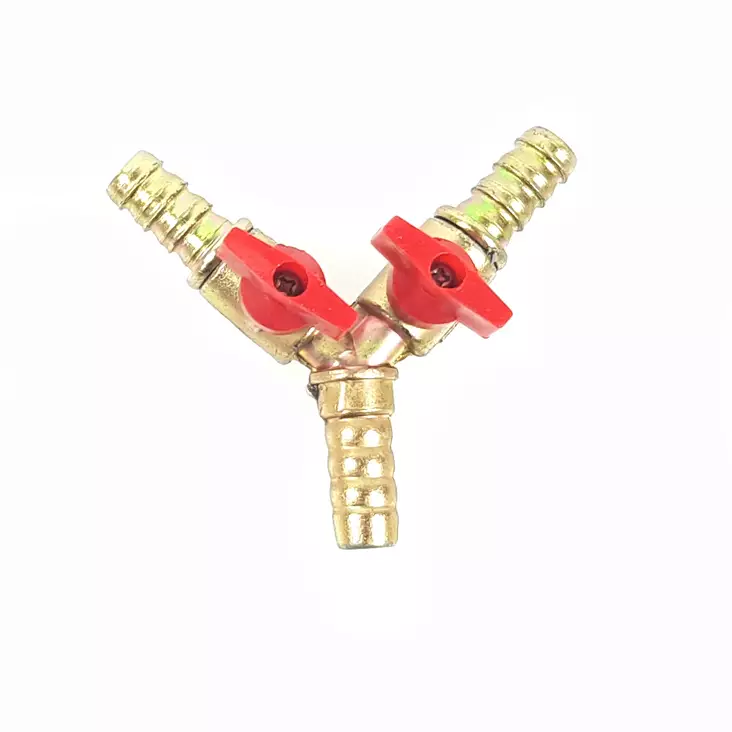 y-haara 10mm letkulle hanalla - Vesiletkuliittimet - 6438471006650 - 1