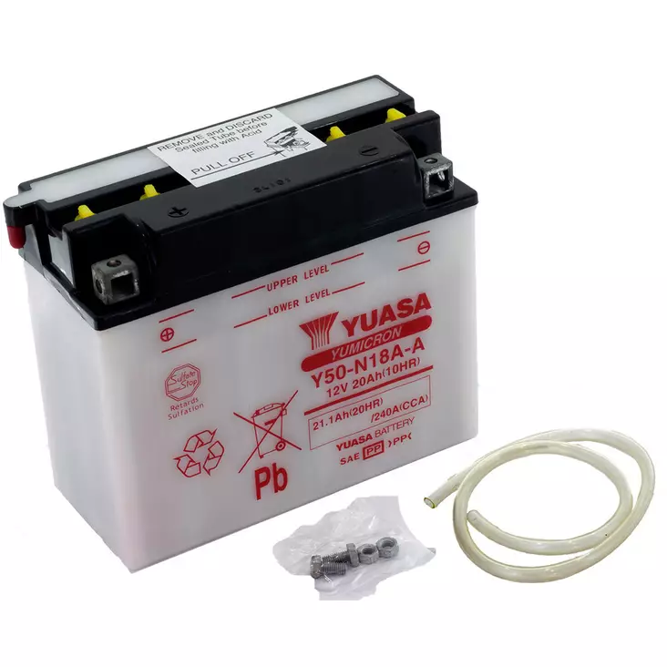 Yuasa akku Y50-N18A-A 12V 20Ah - Pienkoneakut 10-30Ah - 5050694005640 - 2