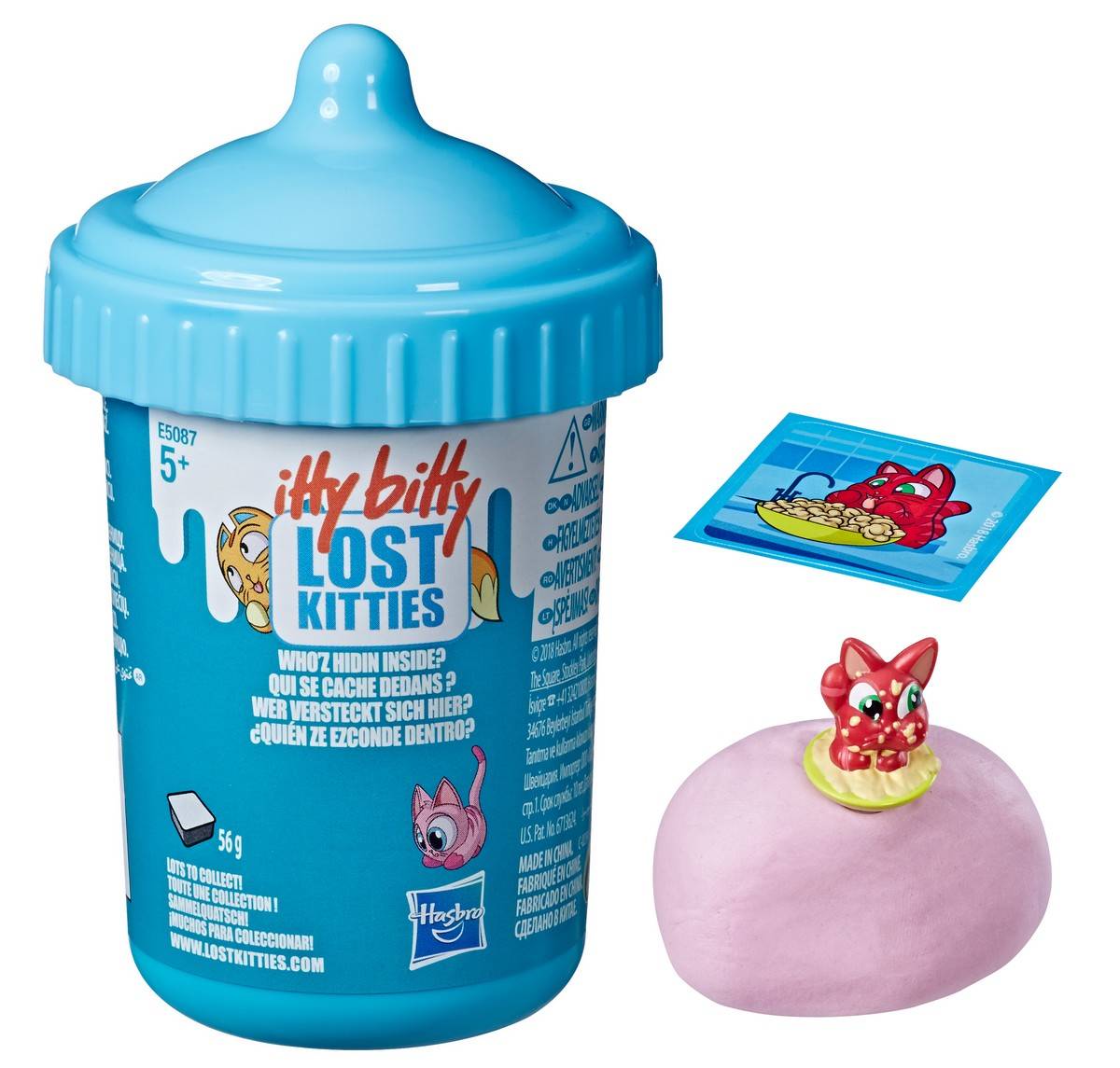 YLLÄTYSLELU LOST KITTIES ITTY BITTY Tuttipullon sisällä yllätyshahmo