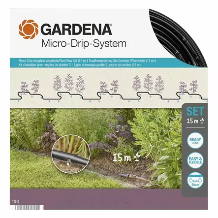 Gardena micro drip kastelusarja 15 m - Vesiletkut - 4078500018241 - 1