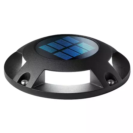 Aurinkokennoilla toimiva automaattinen led laiturivalaisin - Aurinkokennovalaisimet - 6418536023181 - 3