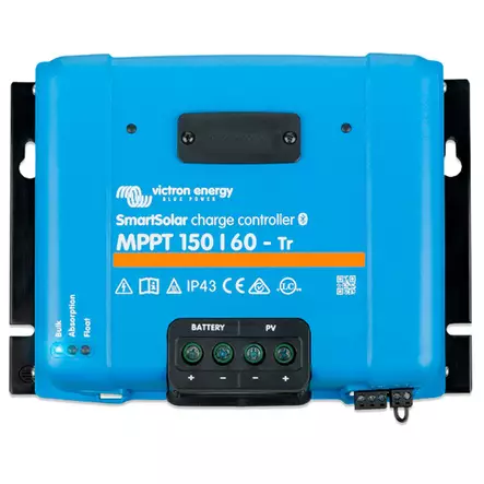 Victron smartsolar mppt 150 60 aurinkopaneelisäädin lähikuvassa - Aurinkopaneelin lataussäätimet - 8719076051381 - 1