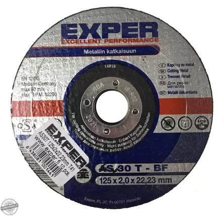 Metallin katkaisulaikat - Kulmahiomakonelaikat 125mm - 6438081001441 - 1