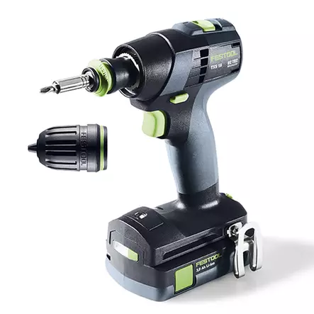 Akkuruuvinväännin txs 18 basic 3,0 festool runko - Akkuporakoneet ja ruuvivääntimet - 4014549437681 - 1