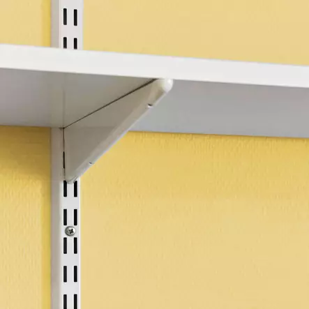 Metallinen hyllykannatin wall u 30 cm pisla - Hyllykiskot, hyllykannattimet ja putket - 6414675026601 - 2