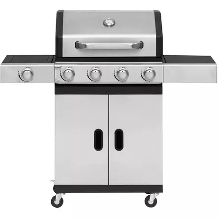 Kaasugrilli shelbyville 4+1 nelja poltinta ja sivukeitin - Kaasugrillit - 6410416195551 - 1