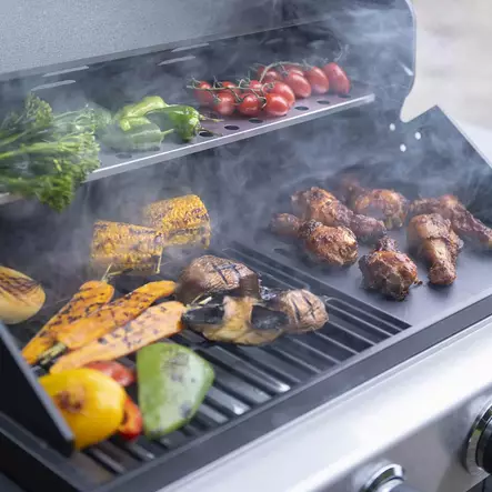 Mustang shelbyville 4+1 kaasugrilli valurautaritilalla - Kaasugrillit - 6410416195551 - 2