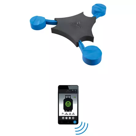 Kaasupullon kaasumäärämittari bluetooth - Caravan kaasutarvikkeet - 4045659523131 - 1