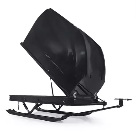 Kelkkareki xl black edition kuljetuskoppa moottorikelkkareki musta - Moottorikelkan reet - 6438471031881 - 2