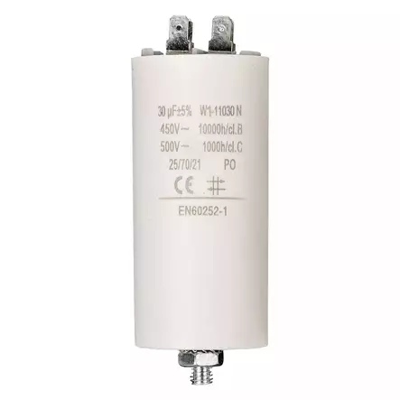 Kondensaattori 30uf 450v liittimillä - Komponentit ja kondensaattorit - 5412810477241 - 1