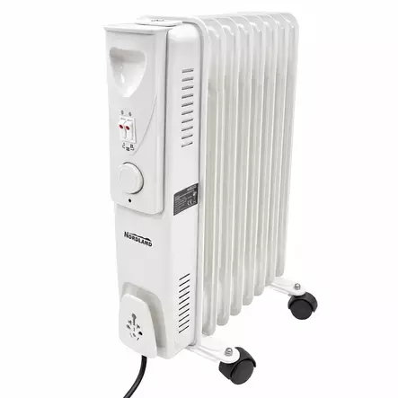 Siirrettävä lämpöpatteri 2000 w kolmella tehoasetuksella - Lämpöpatterit - 6438168121451 - 1