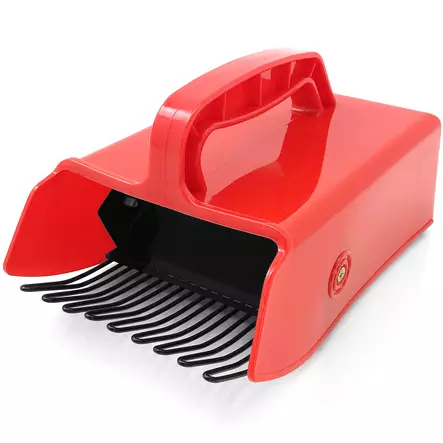 perinteinen punainen marjanpoimuri, metallipiikit - Marjastustarvikkeet ja mehustimet - 6438168109381 - 1