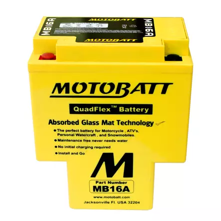 Motobatt akku MB16A 12V 19Ah - Pienkoneakut 10-30Ah - 6947312400231 - 2