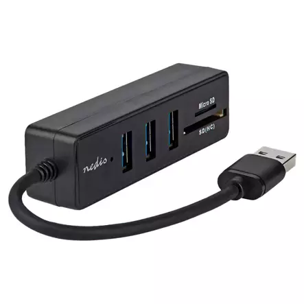 Usb keskitin usb a - Liittimet, adapterit ja telakointiasemat - 5412810415731 - 1