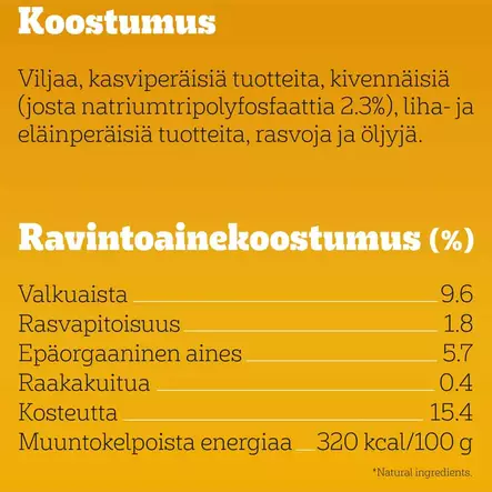 Dentastixin ravintosisältö - Koiran hampaidenhoitotuotteet - 5010394006781 - 2