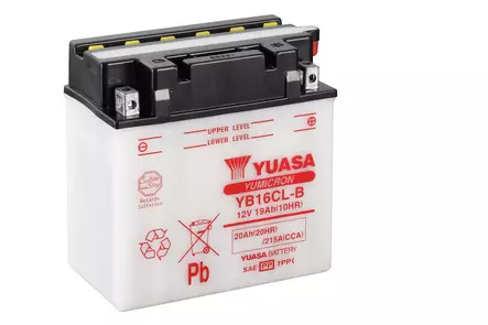Pienkoneakku 12V 19Ah Yuasa YB16CL-B - Pienkoneakut 10-30Ah - 5050694032301 - 2