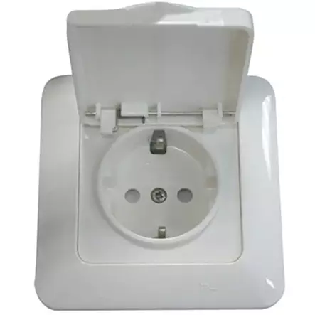 Opal pro uppopistorasia ip44 uppoasennukseen - Pistorasiat - 6413821250051 - 1
