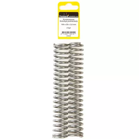 Puristusjousi 150x25x3,0mm 2kpl - Jouset ja jousilajitelmat - 8712067822151 - 1
