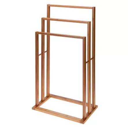 Bambu pyyheteline kylpyhuoneeseen - Pyykinkuivaustelineet ja pyykkikorit - 8711295859731 - 3