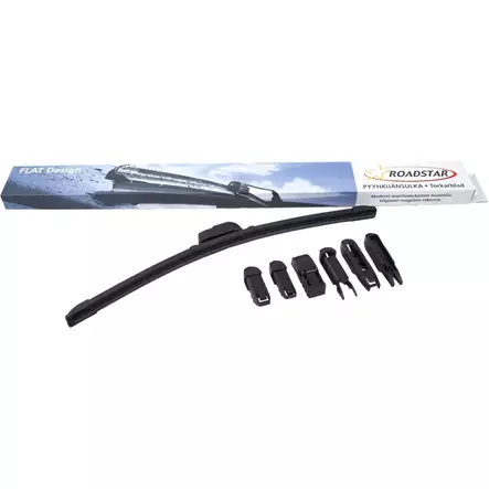 Roadstar flat pyyhkijänsulka 525 mm rungoton tuulilasinpyyhkijä - Auton pyyhkijänsulat - 6417196778851 - 2