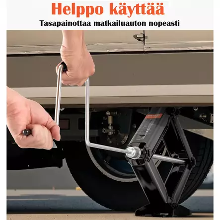 Veivattava tukipukki asuntoauton alle - Caravan porrasjakkarat ja säätötyökalut - 6438471355161 - 2
