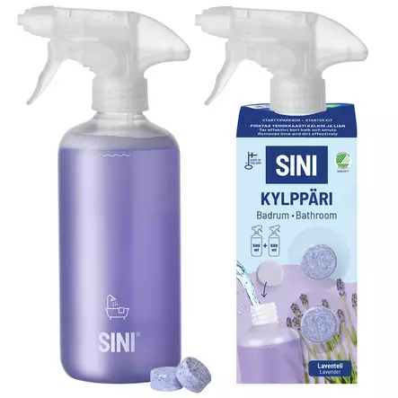 Kylpyhuoneen puhdistusaine sini - Puhdistusliinat ja pesusienet - 6423800070211 - 1