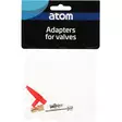 Adapterit venttiileille atom, lajitelma - Polkupyöränpumput - 6410416475981 - 2