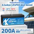 Tehokas lifepo4 akku veneeseen 400ah - LifePO4-akut - 6438471351101 - 6