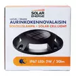 Solar terassi ja laiturivalaisin - Aurinkokennovalaisimet - 6418536023181 - 5